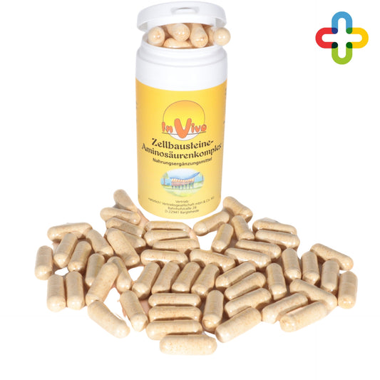 In Vivo Zellbausteine-Aminosäurenkomplex 60 Kapseln