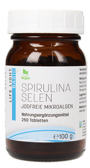 Spirulina Selen, hefefrei (250 Tabletten)