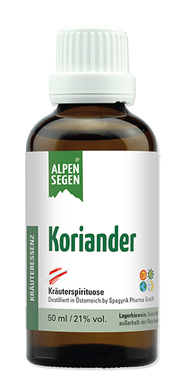 Alpensegen Koriander, 50 ml