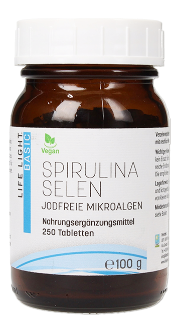 Spirulina Selen, hefefrei (250 Tabletten)