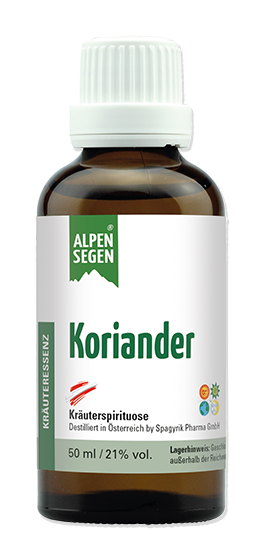 Alpensegen Koriander, 50 ml